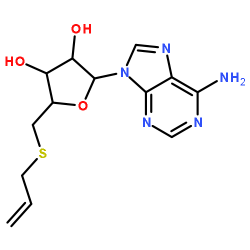 Adenosine, 5'-S-2-propenyl-5'-thio-