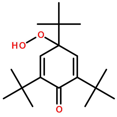 2,4,6-TRITERT-BUTYL-4-HYDROPEROXYCYCLOHEXA-2,5-DIEN-1-ONE 