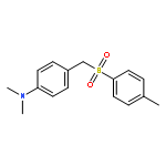 N,N-DIMETHYL-4-[(4-METHYLPHENYL)SULFONYLMETHYL]ANILINE 