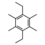 1,4-diethyl-2,3,5,6-tetramethylbenzene