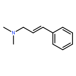 (E)-N,N-DIMETHYL-3-PHENYLPROP-2-EN-1-AMINE 