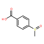 4-(Methylsulfinyl)benzoic acid