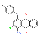 1-Amino-2-chloro-4-(p-tolylamino)anthracene-9,10-dione