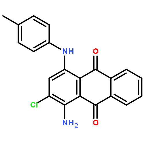 1-Amino-2-chloro-4-(p-tolylamino)anthracene-9,10-dione