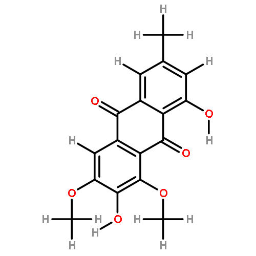 1,3-Di-Me ether-1,2,3,8-Tetrahydroxy-6-methylanthraquinone