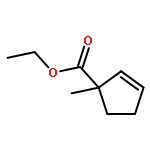 2-Cyclopentene-1-carboxylic acid, 1-methyl-, ethyl ester