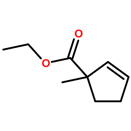 2-Cyclopentene-1-carboxylic acid, 1-methyl-, ethyl ester