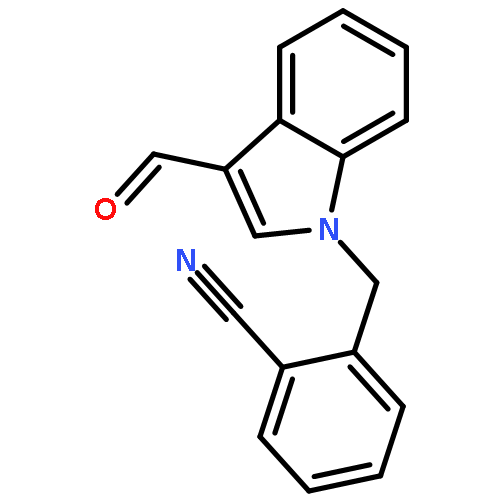 2-[(3-formylindol-1-yl)methyl]benzonitrile