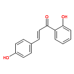 2-Propen-1-one, 1-(2-hydroxyphenyl)-3-(4-hydroxyphenyl)-, (2E)-