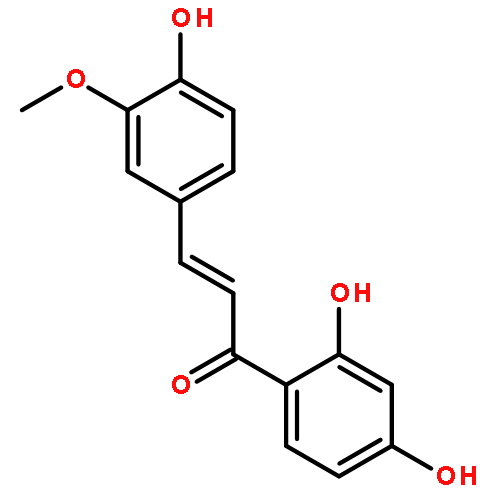 2-Propen-1-one,1-(2,4-dihydroxyphenyl)-3-(4-hydroxy-3-methoxyphenyl)-, (2E)-