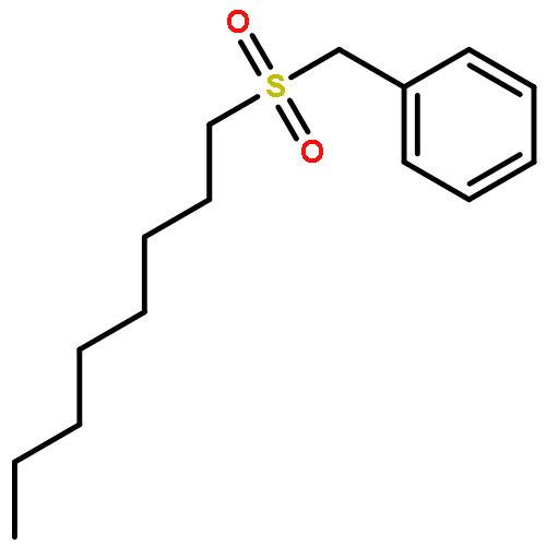 Benzene, [(octylsulfonyl)methyl]-