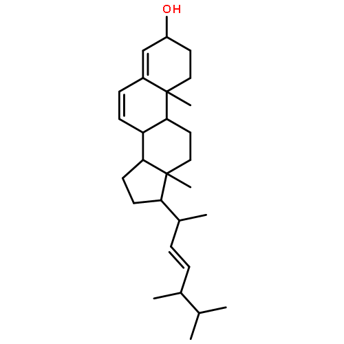 (3beta,22E)-ergosta-4,6,22-trien-3-ol