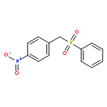 Benzene, 1-nitro-4-[(phenylsulfonyl)methyl]-