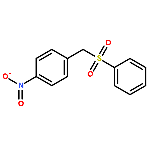 Benzene, 1-nitro-4-[(phenylsulfonyl)methyl]-