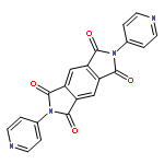 BENZO[1,2-C:4,5-C']DIPYRROLE-1,3,5,7(2H,6H)-TETRONE, 2,6-DI-4-PYRIDINYL-