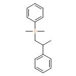 Silane, dimethylphenyl(2-phenylpropyl)-