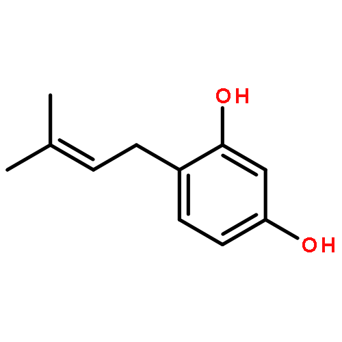 4-(3-METHYLBUT-2-ENYL)BENZENE-1,3-DIOL 