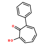 2,4,6-Cycloheptatrien-1-one, 2-hydroxy-7-phenyl-