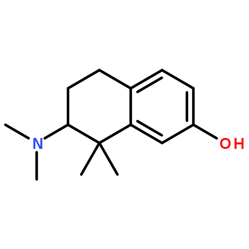 2-Naphthalenol, 7-(dimethylamino)-5,6,7,8-tetrahydro-8,8-dimethyl-