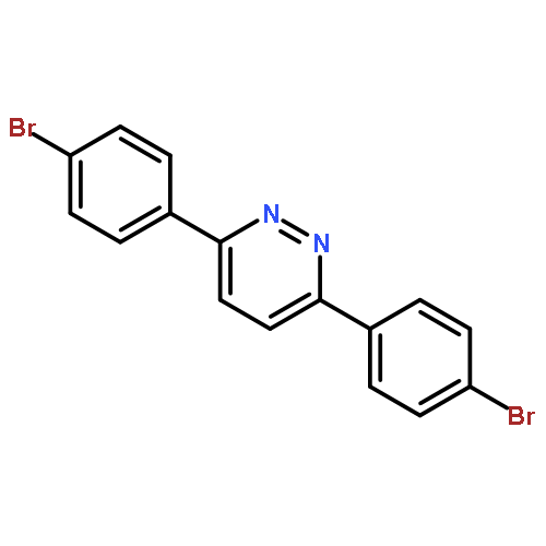 Pyridazine, 3,6-bis(4-bromophenyl)-