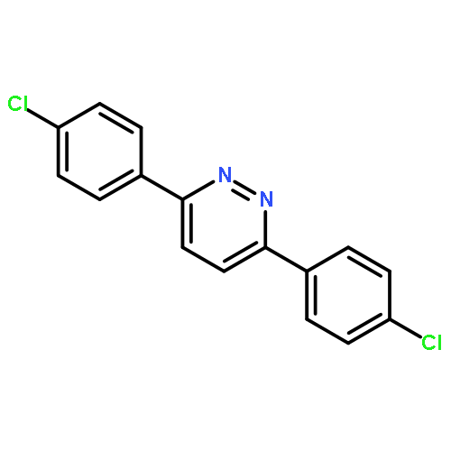 Pyridazine, 3,6-bis(4-chlorophenyl)-