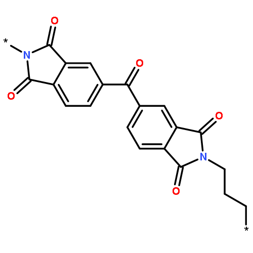 Poly[(1,3-dihydro-1,3-dioxo-2H-isoindole-2,5-diyl)carbonyl(1,3-dihydro-
1,3-dioxo-2H-isoindole-5,2-diyl)-1,3-propanediyl]