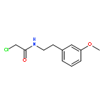 2-CHLORO-N-[2-(3-METHOXYPHENYL)ETHYL]ACETAMIDE 