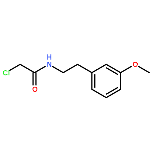 2-CHLORO-N-[2-(3-METHOXYPHENYL)ETHYL]ACETAMIDE 