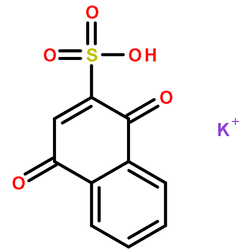 2-Naphthalenesulfonicacid, 1,4-dihydro-1,4-dioxo-, potassium salt (1:1)