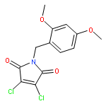 1H-Pyrrole-2,5-dione, 3,4-dichloro-1-[(2,4-dimethoxyphenyl)methyl]-