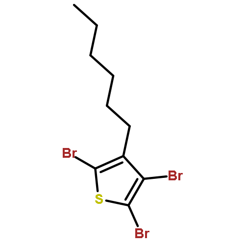 Thiophene, 2,3,5-tribromo-4-hexyl-