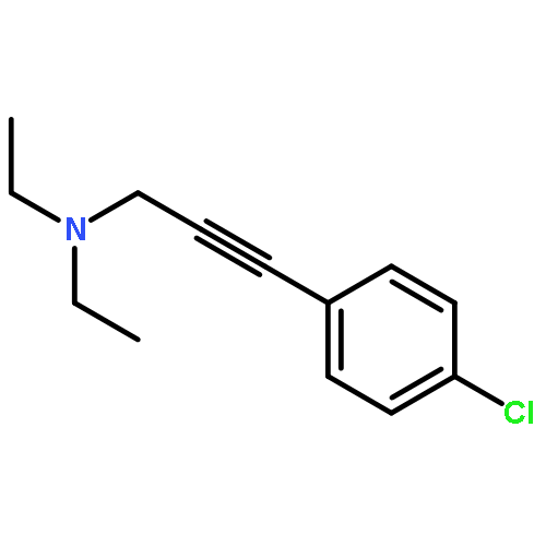 2-Propyn-1-amine, 3-(4-chlorophenyl)-N,N-diethyl-