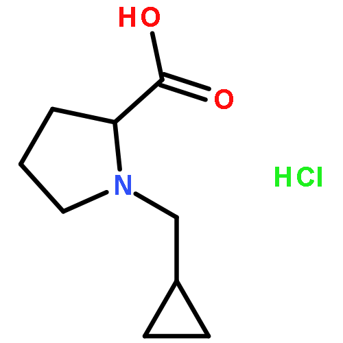 1-CYCLOPROPYLMETHYL-PYRROLIDINE-2-CARBOXYLIC ACID HYDROCHLORIDE