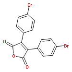 2,5-Furandione, 3,4-bis(4-bromophenyl)-