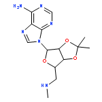 9-((3AR,4R,6R,6AR)-2,2-DIMETHYL-6-((METHYLAMINO)METHYL)-TETRAHYDROFURO[3,4-D][1,3]DIOXOL-4-YL)-9H-PURIN-6-AMINE 