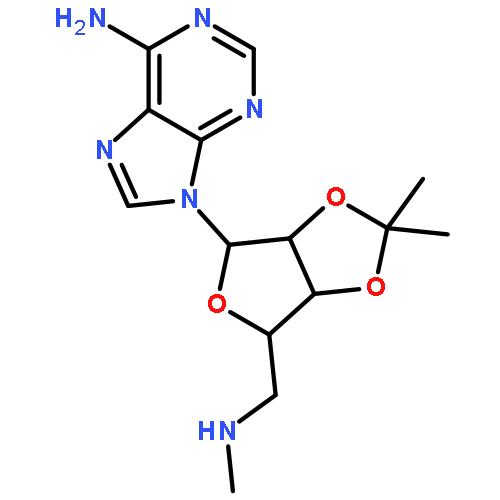 9-((3AR,4R,6R,6AR)-2,2-DIMETHYL-6-((METHYLAMINO)METHYL)-TETRAHYDROFURO[3,4-D][1,3]DIOXOL-4-YL)-9H-PURIN-6-AMINE 