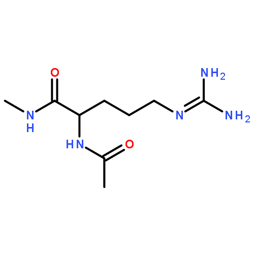 N~2~-acetyl-N~5~-(diaminomethylidene)-N-methyl-L-ornithinamide