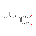 2-Propenoic acid, 3-(4-hydroxy-3-methoxyphenyl)-, methyl ester, (Z)-