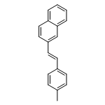 Naphthalene, 2-[(1E)-2-(4-methylphenyl)ethenyl]-