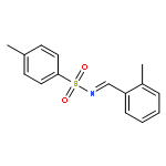 Benzenesulfonamide, 4-methyl-N-[(2-methylphenyl)methylene]-