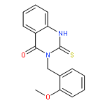 2-Mercapto-3-(2-methoxy-benzyl)-3H-quinazolin-4-one