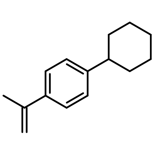 Benzene, 1-cyclohexyl-4-(1-methylethenyl)-