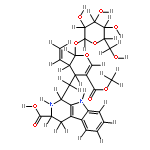 (3S)-cis-1-((4S)-2t-beta-D-glucopyranosyloxy-5-methoxycarbonyl-3c-vinyl-3,4-dihydro-2H-pyran-4r-ylmethyl)-2,3,4,9-tetrahydro-1H-beta-carboline-3-carboxylic acid