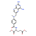 dimethyl N-(4-{[(2,4-diaminopteridin-6-yl)methyl](methyl)amino}benzoyl)-L-glutamate