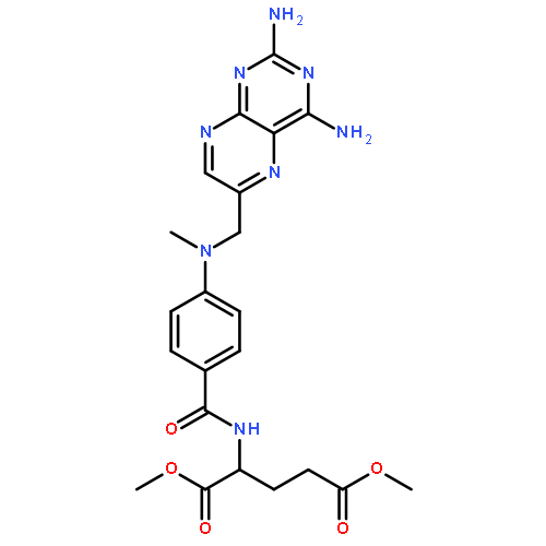 dimethyl N-(4-{[(2,4-diaminopteridin-6-yl)methyl](methyl)amino}benzoyl)-L-glutamate