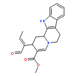 methyl (2S,12bS)-2-[(1Z)-1-formylprop-1-en-1-yl]-1,2,6,7,12,12b-hexahydroindolo[2,3-a]quinolizine-3-carboxylate