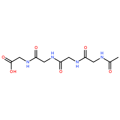 2-[[2-[[2-[(2-ACETAMIDOACETYL)AMINO]ACETYL]AMINO]ACETYL]AMINO]ACETIC ACID 