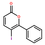 2H-Pyran-2-one, 5-iodo-6-phenyl-