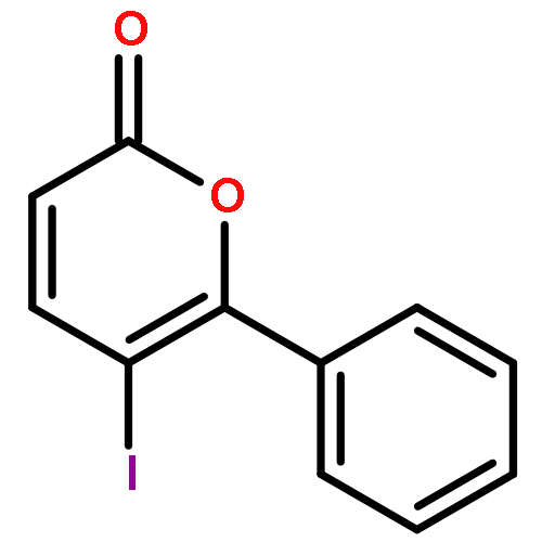 2H-Pyran-2-one, 5-iodo-6-phenyl-