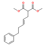 Propanedioic acid, [(2E)-5-phenyl-2-pentenyl]-, dimethyl ester
